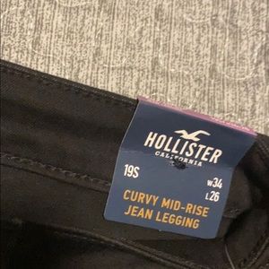 Curvy Mid-Rise Jean Leggings